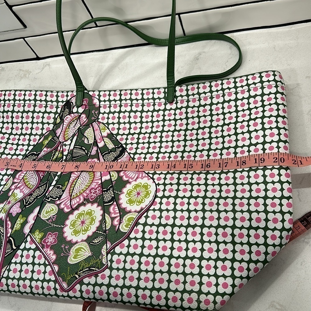 Vera Bradley Double Take Tote Olivia Pink - Picture 14 of 16